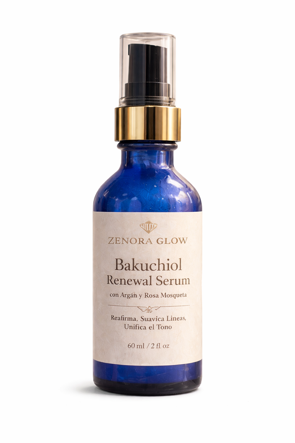 Zenora Glow Bakuchiol Renewal Serum – Alternativa Natural al Retinol | Anti-Edad, Firmeza y Anti-Aging Facial Serum
